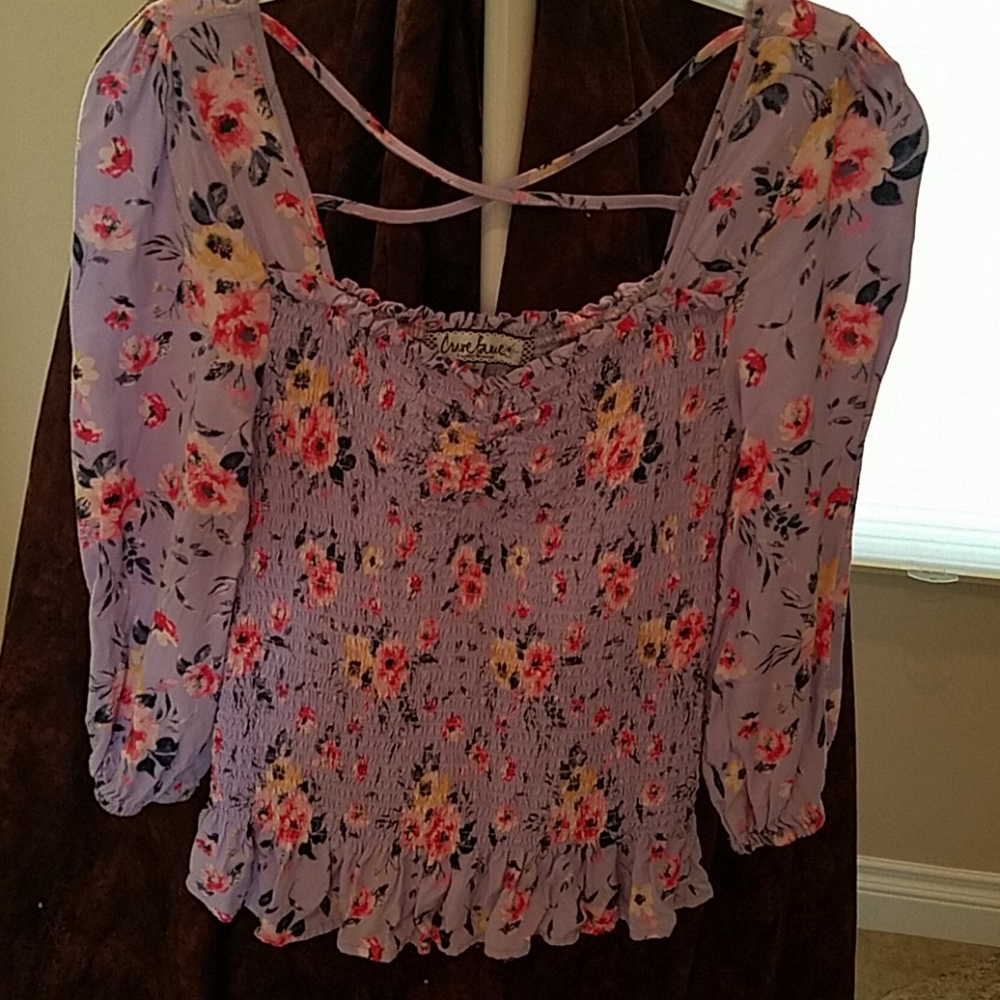 Almost famous blouse Junior girls size small